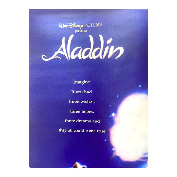 Aladdin Disney Princess Jasmine Doll Figurine Canvas Poster Book Jewelry Toy Set - Picture 5 of 10